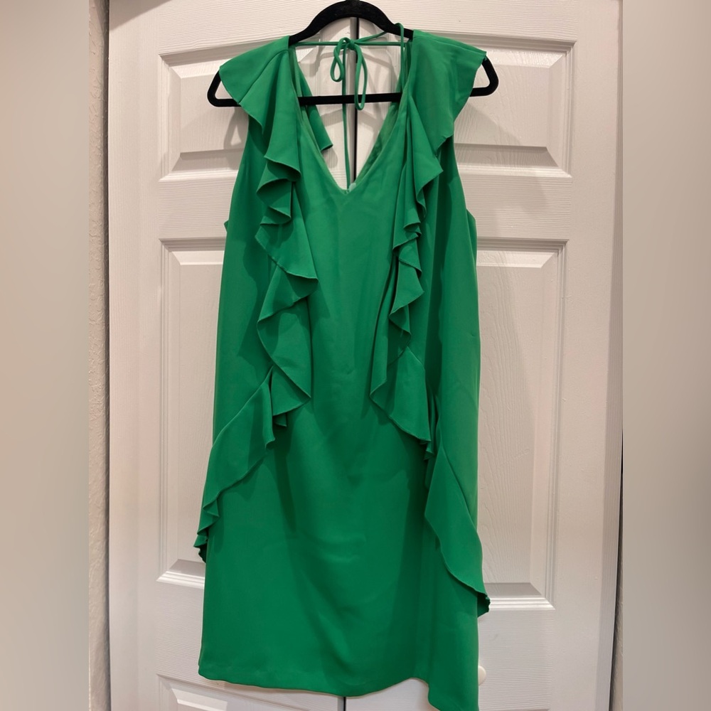 Trina by Trina Turk Sleeveless ruffled dress